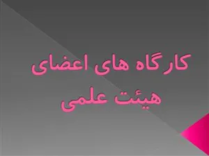 برگزاری کارگاه های بهمن ماه ویژه اعضای هیات علمی توسط مرکز توسعه و هماهنگی پژوهش دانشگاه (RDCC):