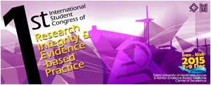 The Congress on Research Integrity & Evidence Based Practice to be held by TUOMS