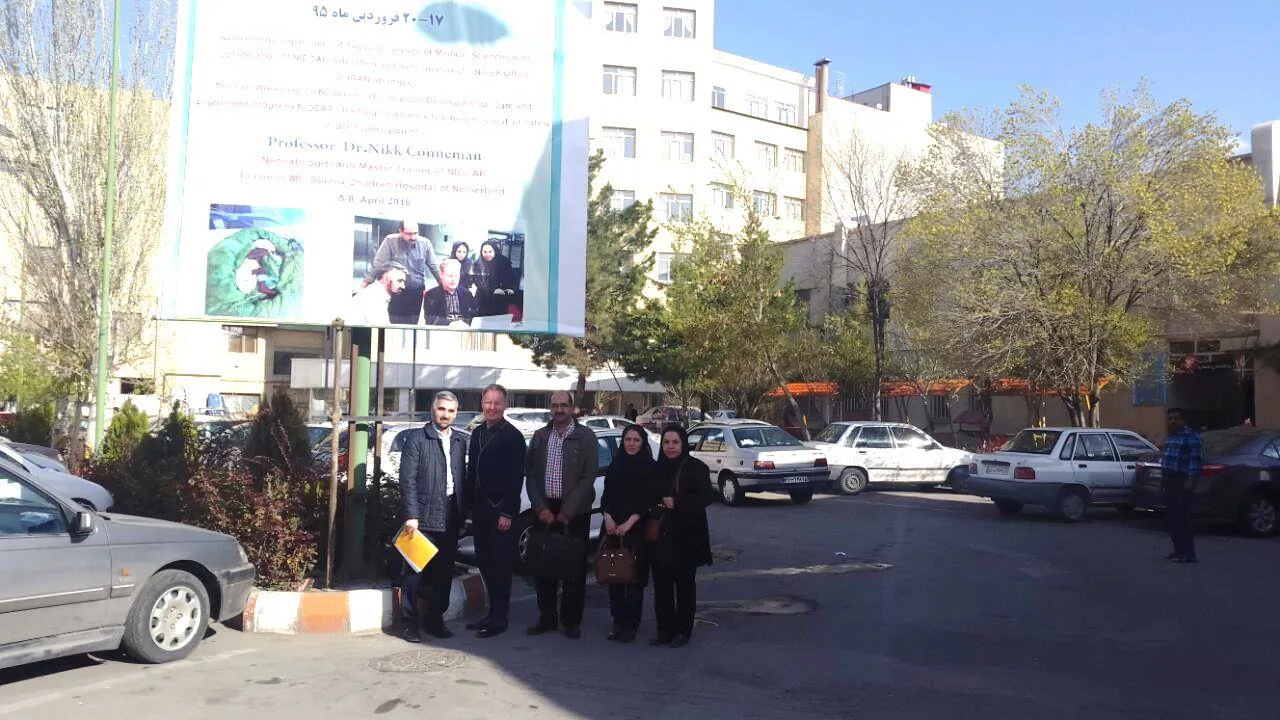 Prof. Nikk Conneman Held the 3rd Round of NIDCAP Training Course at Al-Zahra Teaching Hospital
