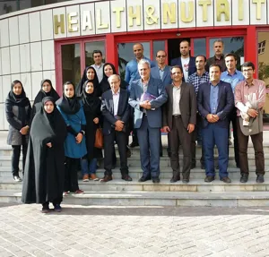   Expert meeting of faculty members and graduate students of the Occupational Health Department at Tabriz University of Medical Sciences (TBZMED) with Dr. Faramarz Helali