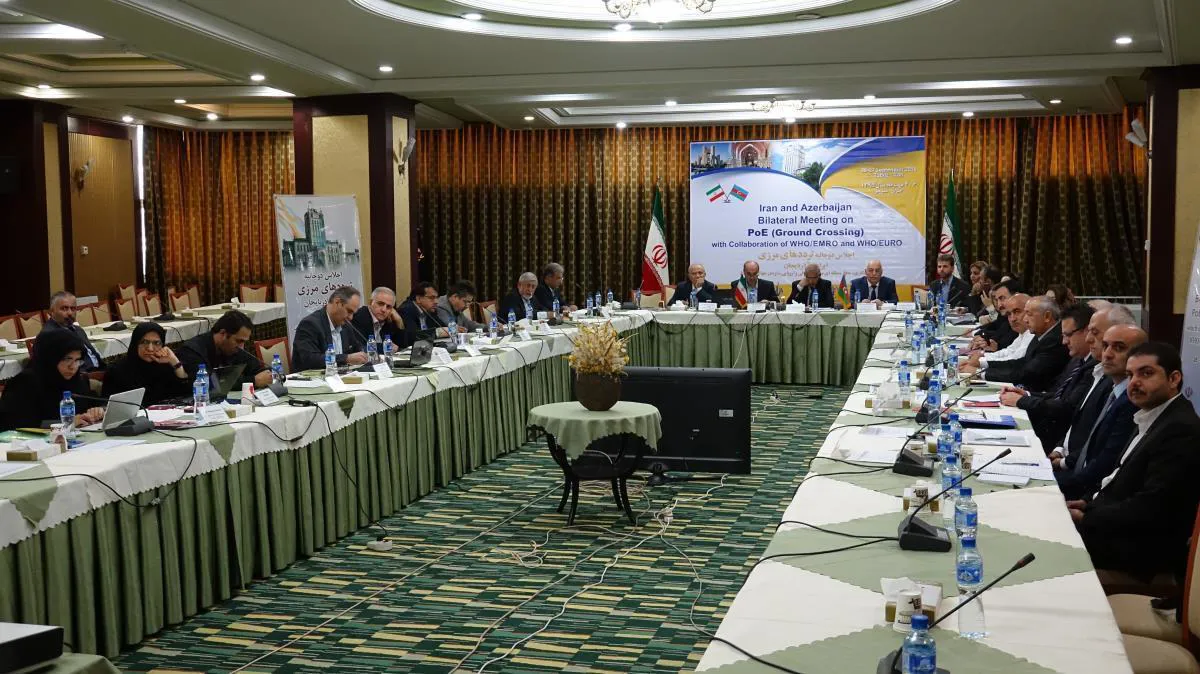 Iran-Azerbaijan Bilateral Meeting on Ground Crossing Held at TUOMS