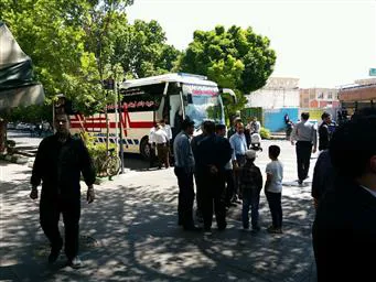 حضور نیرو‌های اورژانس استان آذربایجان شرقی در روز قدس و خدمت رسانی شایسته به راهپیمایان عزیز 