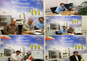 به مناسبت ورود ریاست محترم جمهوری به تبریز روی داد: -  - 