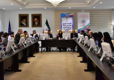 برگزاری نشست خبری با حضور معاون فرهنگی دانشجویی وزیر بهداشت -  - 