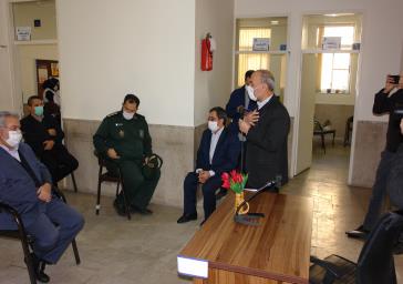 افتتاحیه طرح شهید حاج قاسم سلیمانی "هرخانه یک پایگاه سلامت "درمراکز سلامت شهدای خطیب وارم شهرستان تبریز