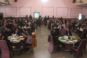 دیدار صمیمی رییس دانشگاه با دانشجویان آذر 94