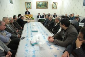 دید و بازدید هیات رییسه با کارکنان معاونت بهداشت