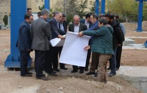 بازدید دکتر صومی از شهدا