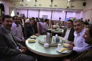 دیدار عیدانه هیئت رئیسه دانشگاه بمناسبت عید  سعید 