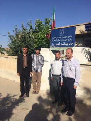 بازدید رییس دانشگاه از اردوی جهادی بسیج دانشجویی د