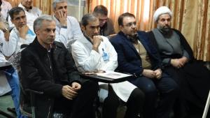 تودیع و معارفه رییس بیمارستان شهدا