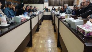 تشکیل جلسه با مدیران گروه های آموزشی 