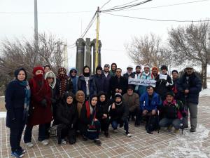 مرحله اول همایش کوهپیمایی کارکنان ویژه جام فجر 95