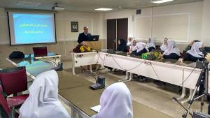 دیدار رئیس دانشگاه بمناسبت روز پرستار در مرکز کودک