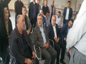 بازدید وزیر بهداشت درمان و آموزش پزشکی به همراه استاندار آذربایجان شرقی از بیمارستان جامع سرطان تبریز