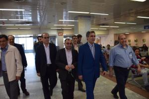 عیادت دکتر میرزابیگی از دکتر فرنام