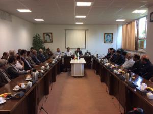 جلسه مدیران عامل مواد لبنی وگوشتی با معاون غذا ودا