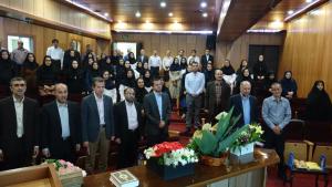 آئین تکریم ومعارفه رئیس دانشکده دندانپزشکی 22/6/96