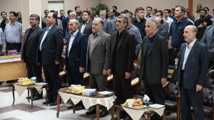 آیین تکریم و معارفه معاون توسعه مدیریت و منابع 