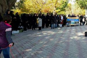 پیاده روی بانوان دانشگاه علوم پزشکی تبریز بمناسبت 