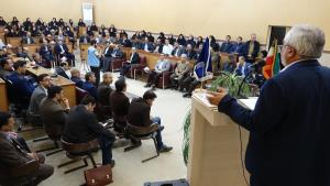 آئین تکریم دکتر خسروشاهی و معارفه دکتر عبادی روسای قبلی و جدید مرکز بهداشت شهرستان تبریز 27 اردیبهشت 97