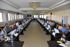 جلسه روسای شبکه ها با رئیس دانشگاه