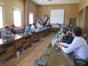 تیم ارتقای سلامت اداری در ملکان