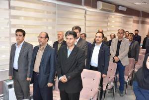 مراسم معارفه دکتر کاشفی مهر به مدیریت مرکز آموزشی درمانی مدنی 22مهر 97