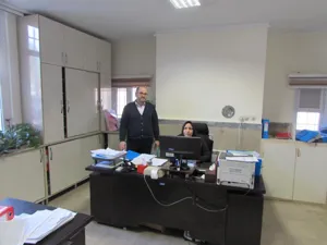 بازدید تیم ارتقای سلامت نظام اداری از شبکه شبستر