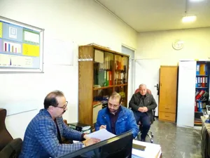 بازدید تیم ارتقای سلامت نظام اداری در مرکز آموزشی ودرمانی علوی