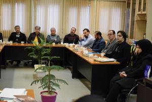 بازدید تیم ارتقای سلامت نظام اداری در بیمارستان امام رضا(ع)