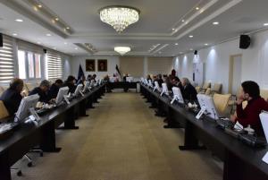 جلسه هماهنگی رئیس دانشگاه برای عید نوروز 98