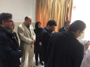بازدید مدیر آمار وفناوری وزارت بهداشت از وضعیت نظام ارجاع