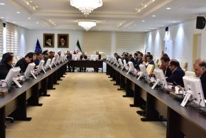 جلسه کارگروه سلامت ایمنی وامنیت غذایی استان در 98