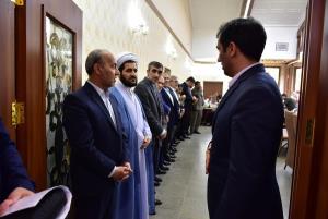 مراسم دیدو بازدید رئیس دانشگاه واعضای هیات رئیسه به مناسبت عید سعید فطر