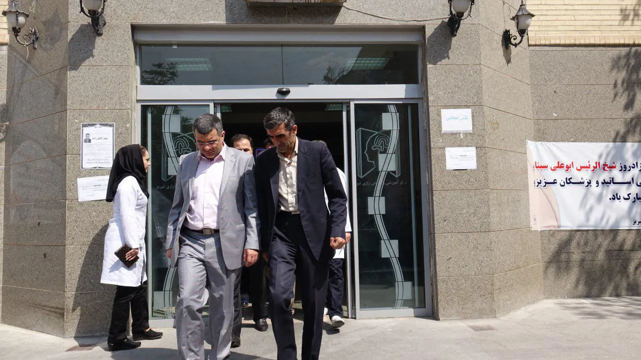 حضور قائم مقام وزیر در مرکز آموزشی و درمانی رازی تبریز 