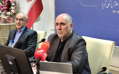 نشست خبری رئیس ومعاونین دانشگاه علوم پزشکی تبریز همزمان با هفته دولت