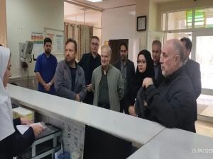 بازدید رئیس دانشگاه علوم پزشکی تبریز از مراکز بهداشتی و درمانی ورزقان