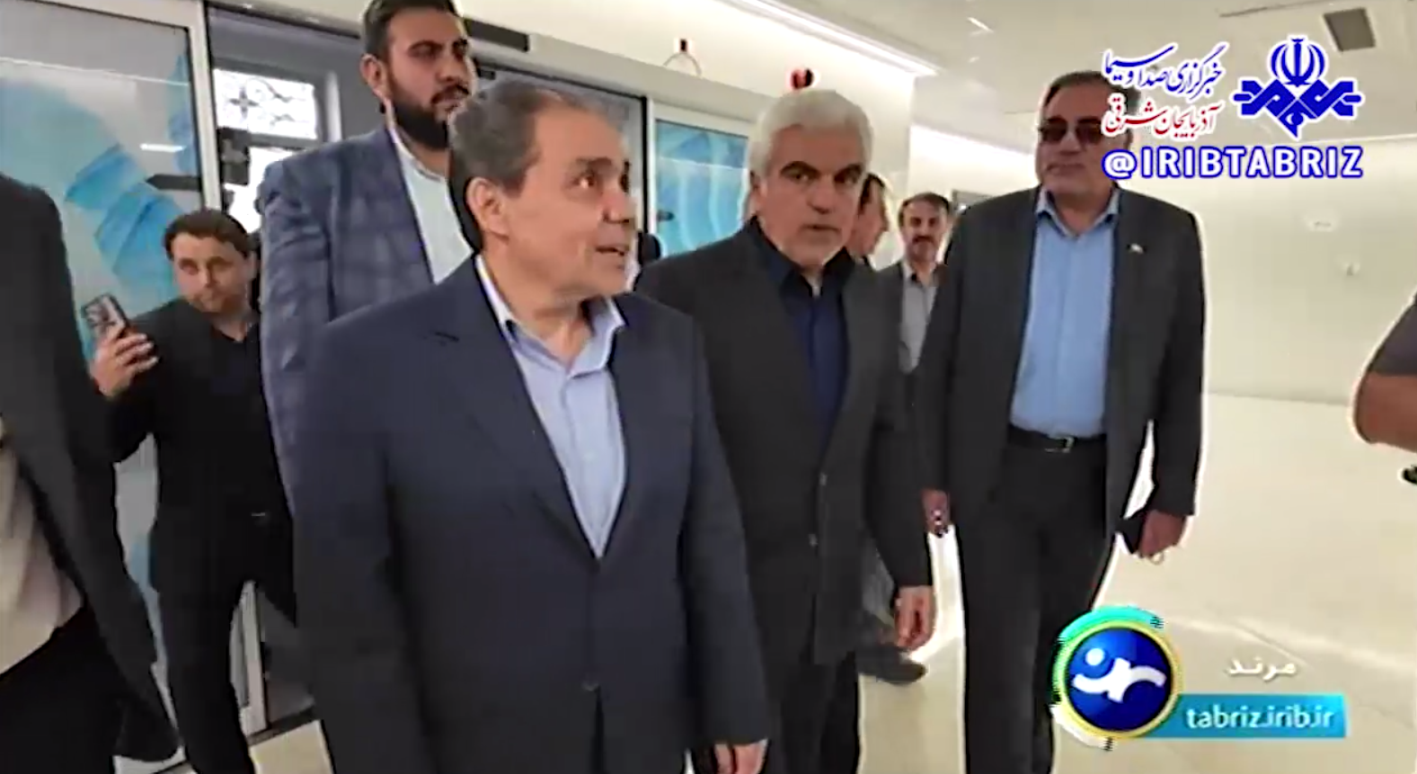 بازدید معاون وزیر بهداشت از طرح توسعه بیمارستان حجت کوه کمری مرند و بیمارستان 304 تختخوابی در حال احداث در این شهرستان 