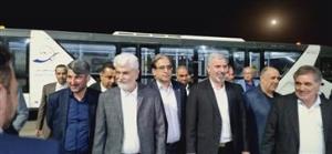 ورود اعضای کمیسیون آموزش بهداشت و درمان مجلس و معاون درمان وزارت بهداشت،درمان و آموزش پزشکی به تبریز