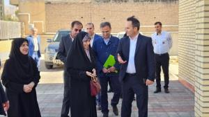 بازدید از مرکز توانبخشی قشقایی در ادامه برنامه‌های امروز در شبستر