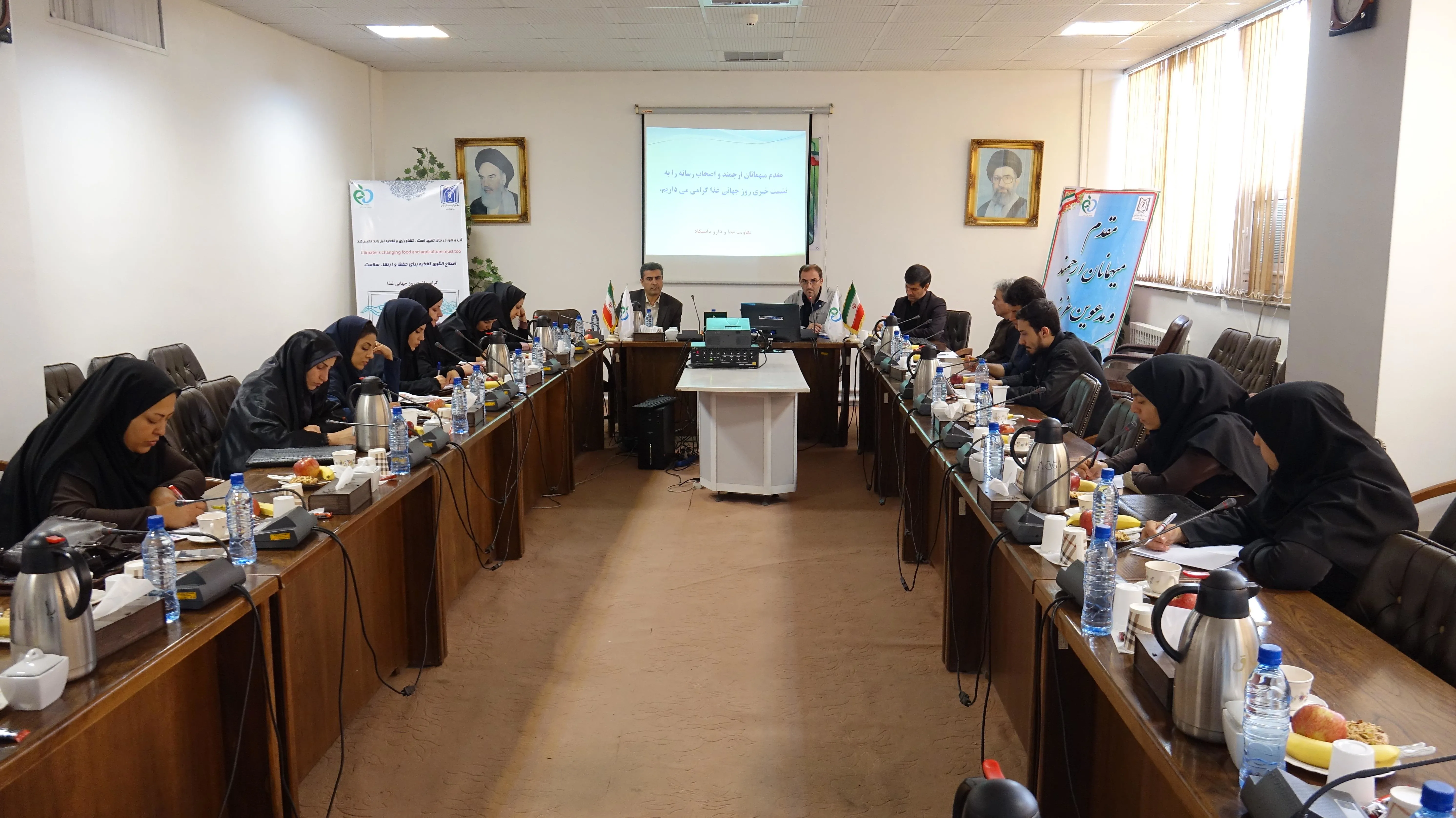 نشست خبری معاونت غذاودارو تبریز بمناسبت روز جهانی غذا