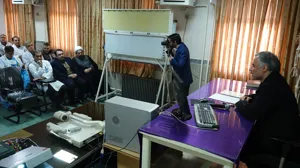 آیین تودیع و معارفه رییس مرکز آموزشی و درمانی شهدا برگزار شد