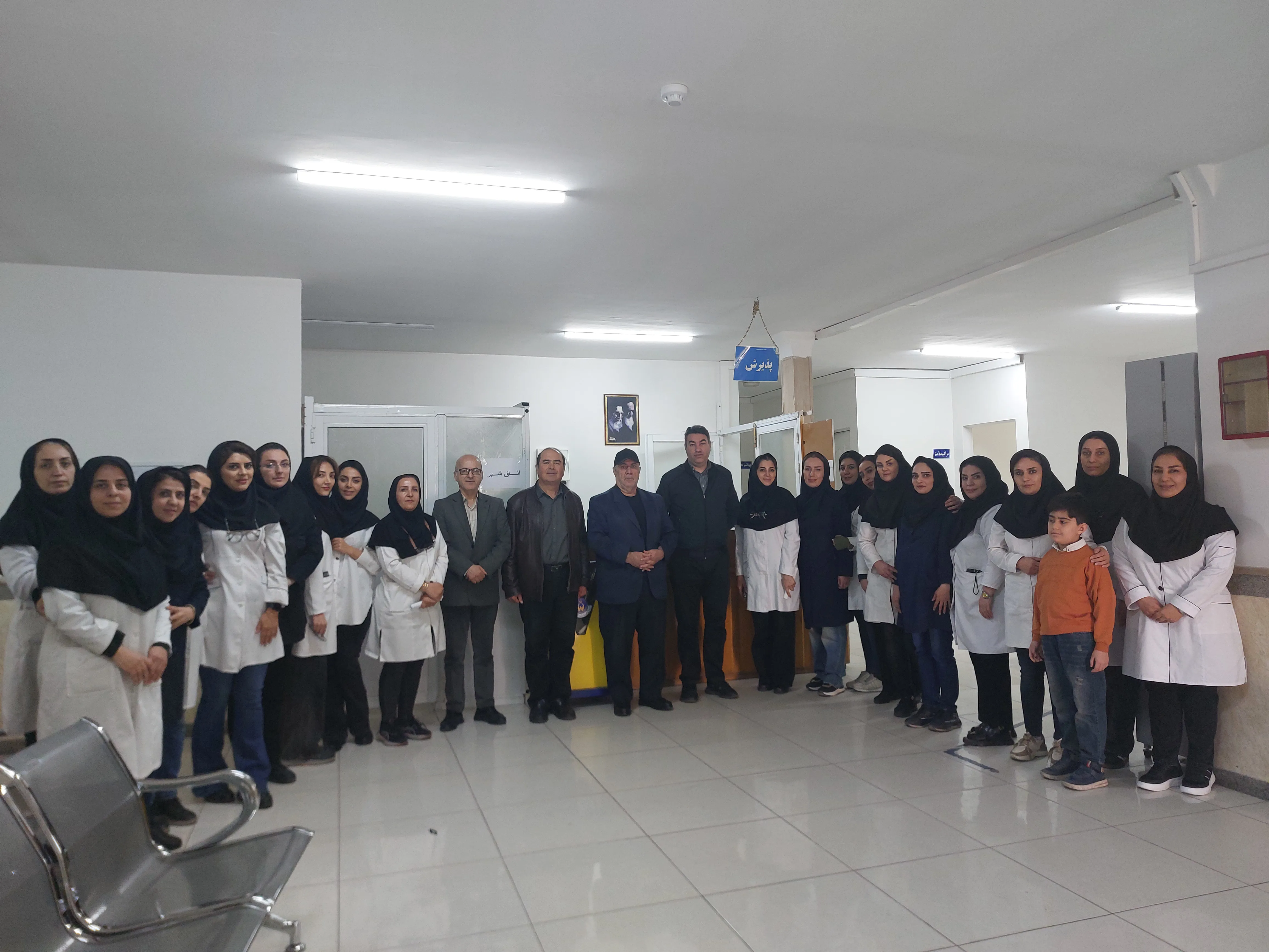 بازدید میدانی رئیس دانشگاه علوم پزشکی تبریز از مرکز خدمات بهداشت «چشم‌انداز» و مرکز اورژانس تبریز