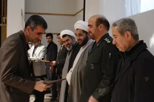 مراسم گرامیداشت هفته بسیج و تجلیل از فعالان بیمارستان صحرایی حضرت فاطمه (س) برگزار شد