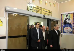 با حضور وزیر بهداشت، درمان و آموزش پزشکی؛بخش مسمومیت بیمارستان سینا افتتاح شد 