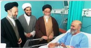 عیادت نماینده محترم ولی فقیه در استان از حاج رحیم صارمی