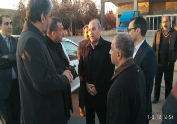 بازدید رییس دانشگاه علوم پزشکی تبریز از واحدهای درمانی شهرستان میانه