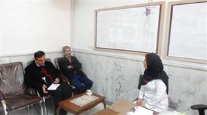 بازدیدمعاون بهداشت دانشگاه علوم پزشکی تبریزازمراکزوخانه های بهداشت شهرستان اسکو