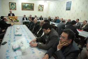 برگزاری مراسم دید و بازدید همکاران مرکز بهداشت استان با حضور هیئت رئیسه دانشگاه علوم پزشکی تبریز 